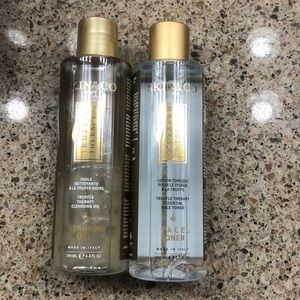 Cleansing oil and toner